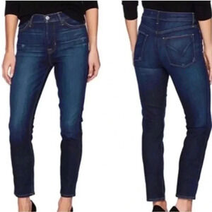 Hudson Jeans High Rise Vintage Holly Skinny Blue Denim Jeans  Size 27